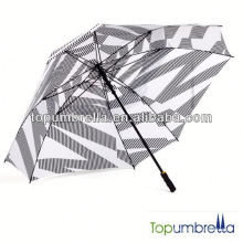 Boa qualidade guarda-chuva de golfe agradável com ventilador